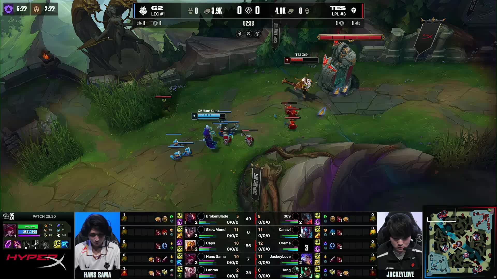 Knight：空Ban是因为没有特别怕的英雄 预测GEN 3-2 T1